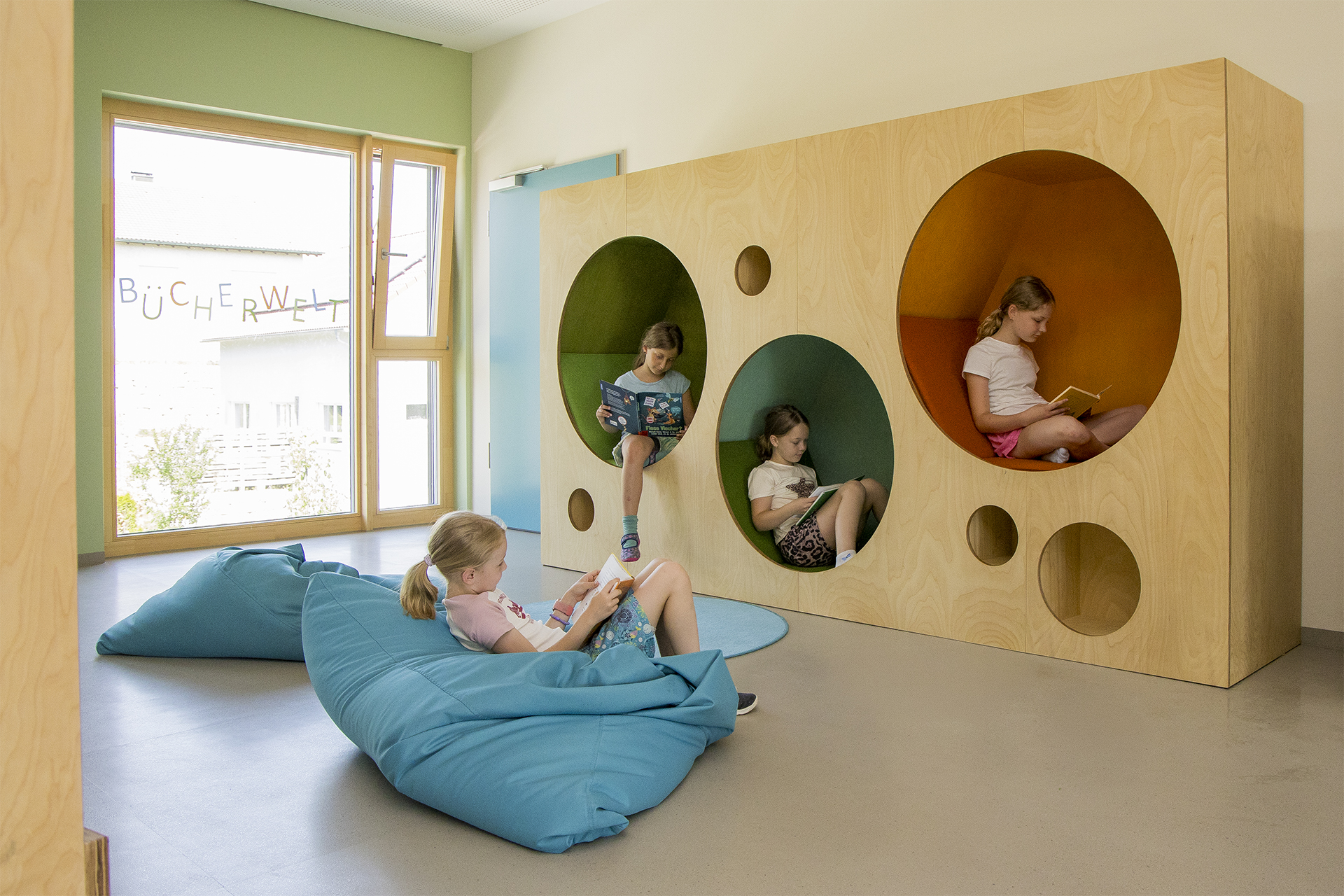 Bücherwelt in der Grundschule Aulendorf